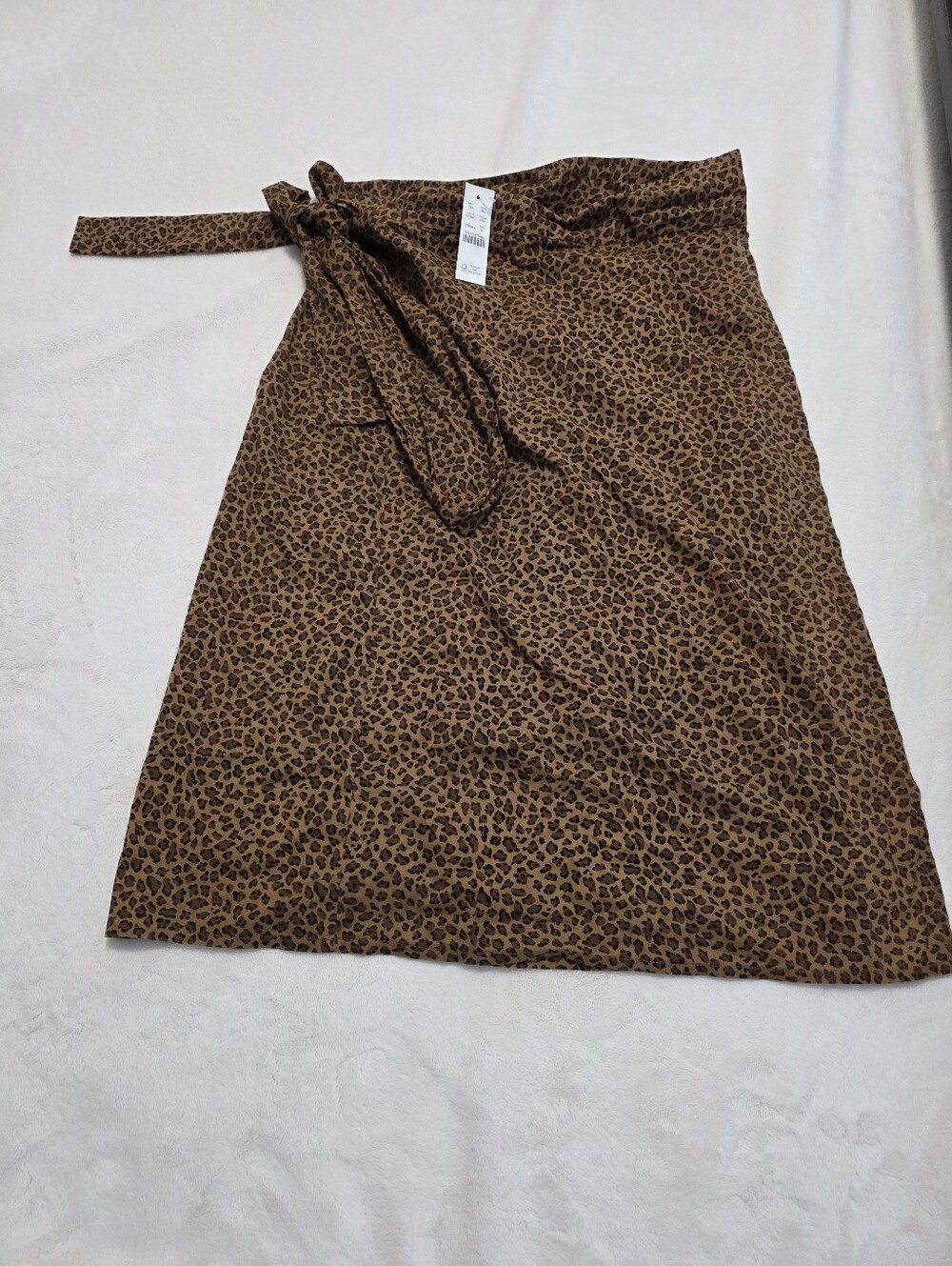 J.Crew Cotton voile side-tie Sarong Leopard Small Style # CF650 Nwt